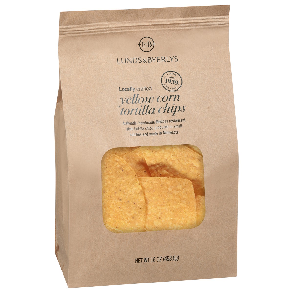 slide 10 of 13, Lunds & Byerlys Yellow Corn Tortilla Chips 16 oz, 16 oz