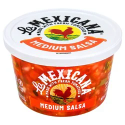 La Mexicana Medium Salsa 16oz