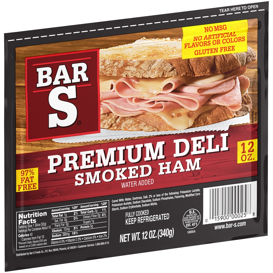 BarS Extra Lean Sliced Ham 12 oz Shipt