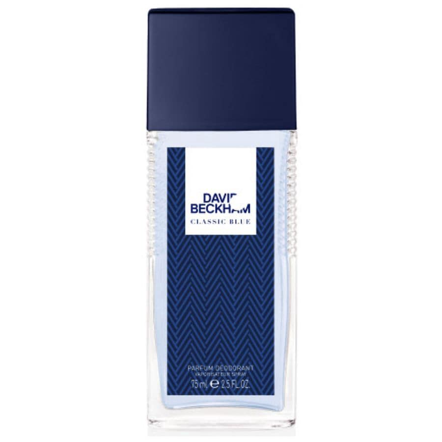 slide 1 of 2, David Beckham Classic Blue Deodorant Spray 2.5 fl oz, 75 ml