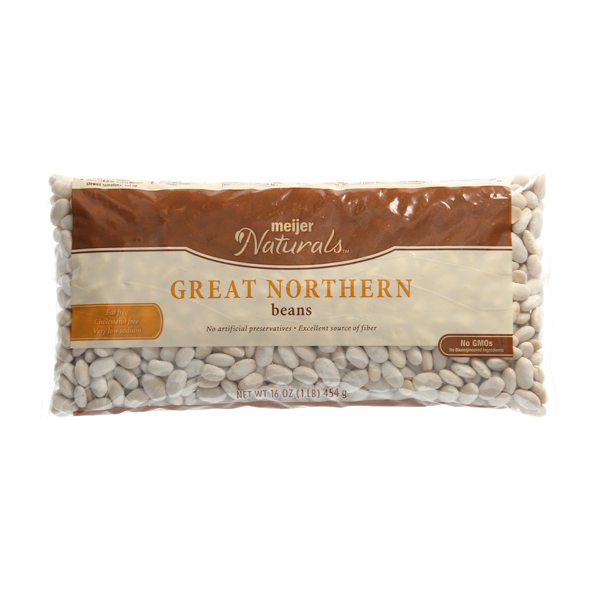 slide 1 of 2, Meijer Naturals Great Northern Beans, 16 oz