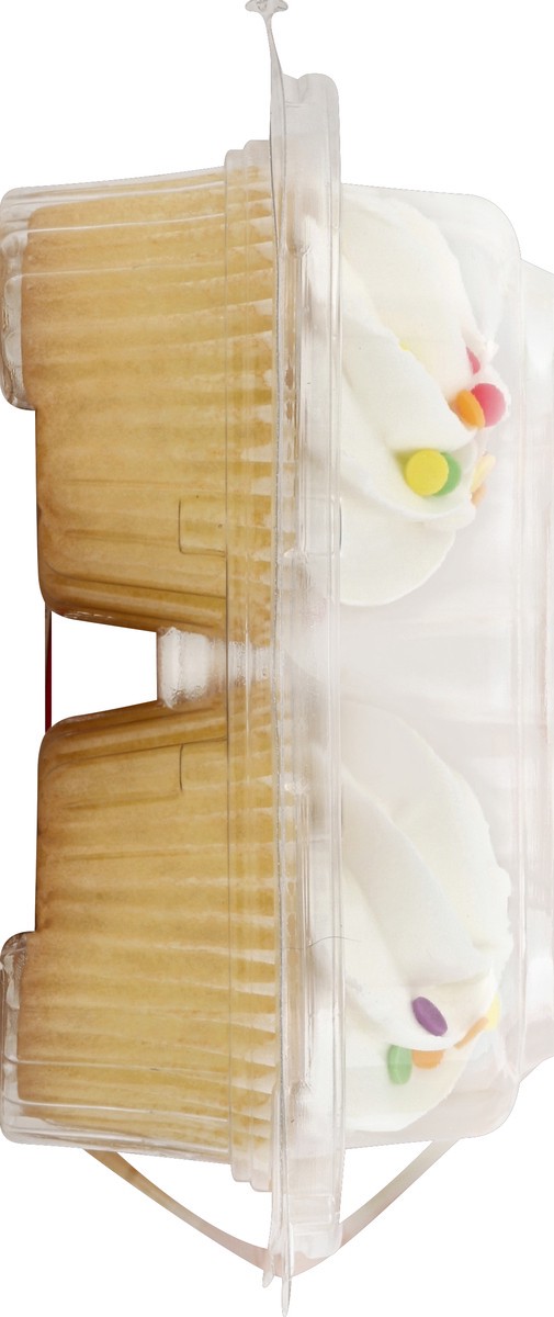 slide 2 of 6, Sweet P's Bake Shop Vanilla Cupcakes 6 ea,