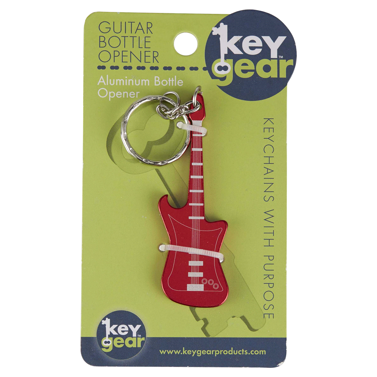 slide 1 of 1, KeyGear Guitar Bottle Opener, 50-KEY0085-04, 1 ct