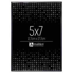 Malden Front Loading Black Frame 5x7