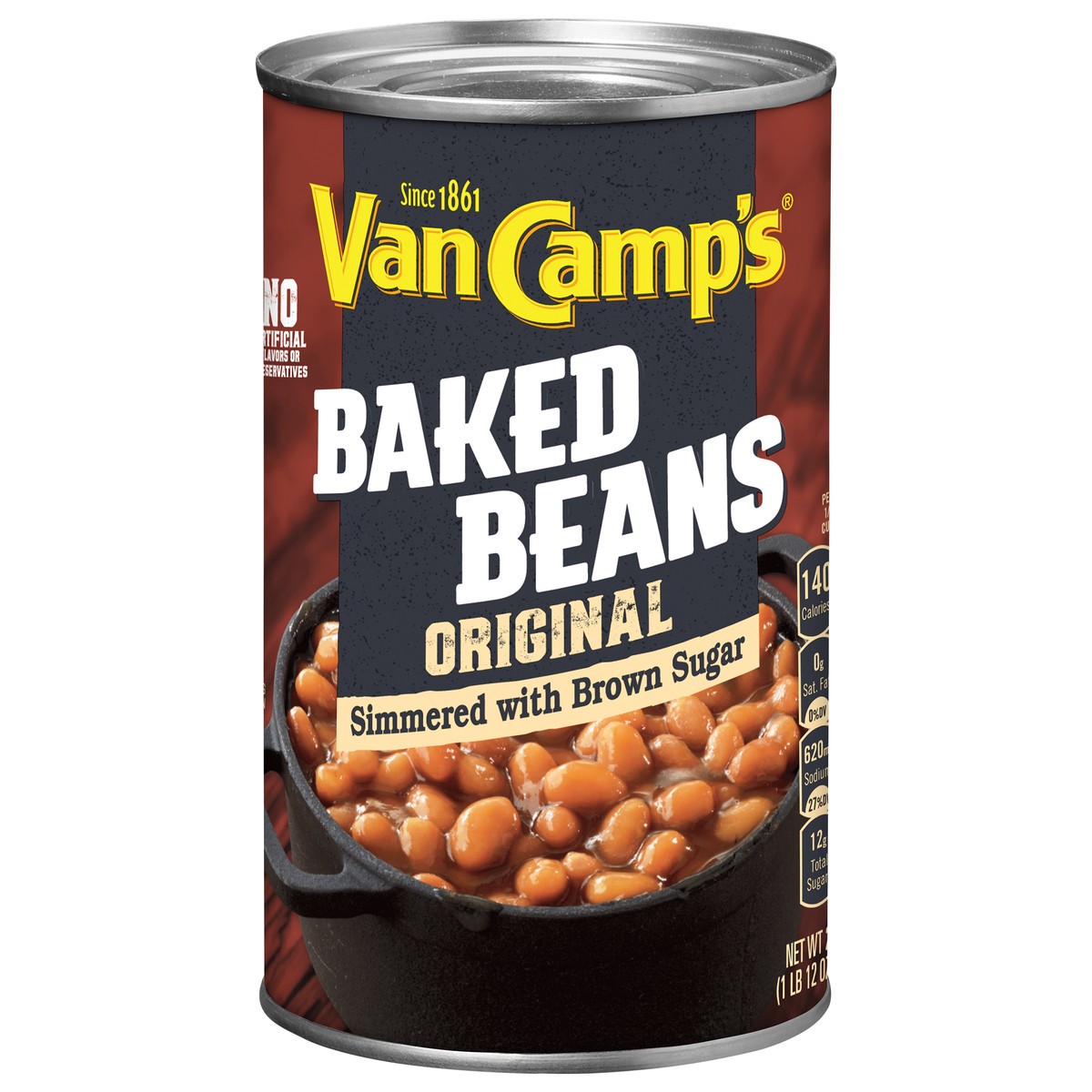 slide 1 of 3, Van Camp's Original Baked Beans 28 oz, 28 oz