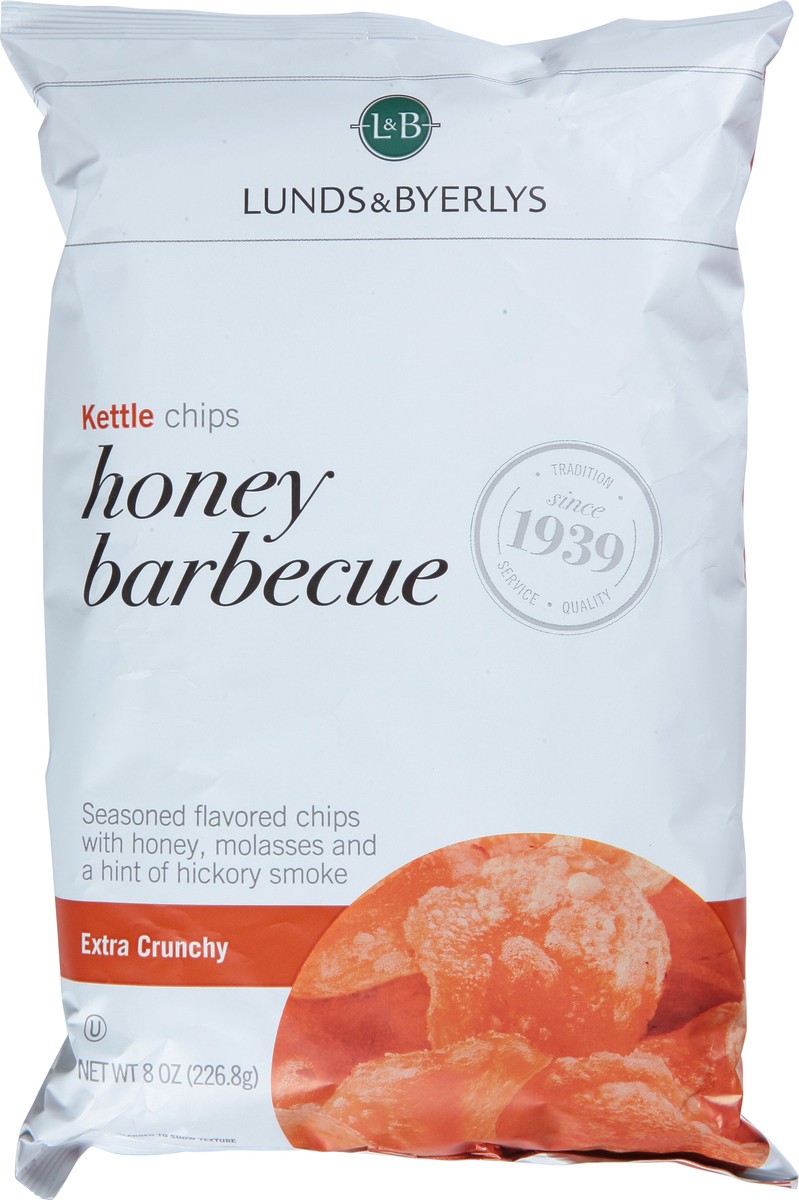 slide 3 of 13, Lunds & Byerlys Extra Crunchy Honey Barbecue Kettle Chips 8 oz, 8 oz