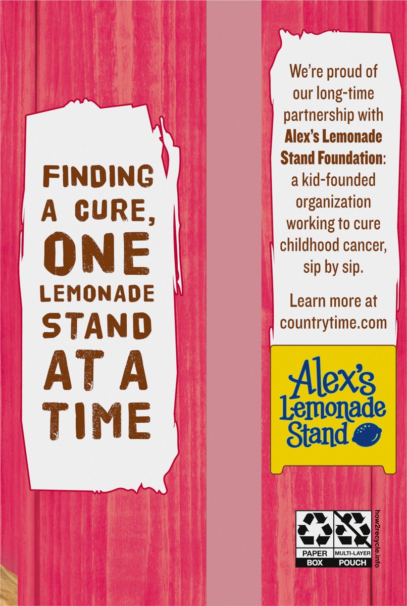 slide 5 of 9, Country Time Strawberry Lemonade 10 - 6 fl oz Pouches, 10 ct