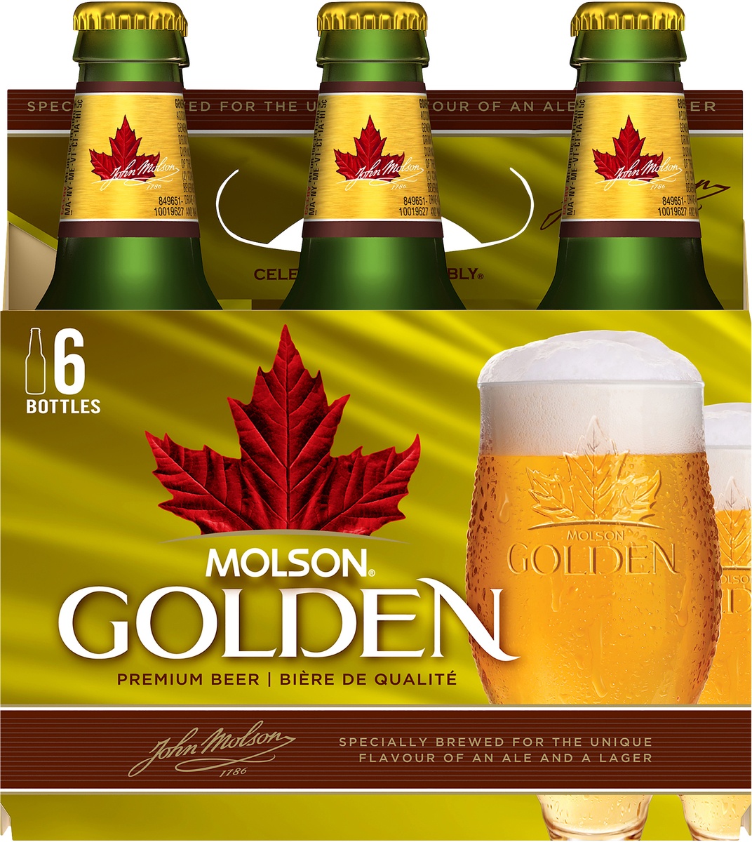 slide 8 of 8, Molson Golden Beer Bottles, 6 ct; 12 oz
