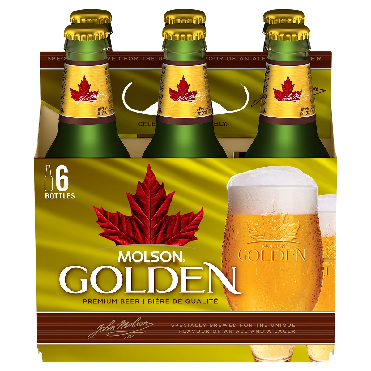 slide 1 of 8, Molson Golden Beer Bottles, 6 ct; 12 oz
