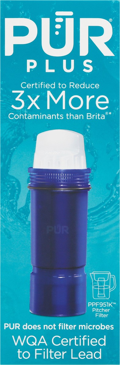 slide 1 of 12, PUR Plus Pitcher Filter 1 ea, 1 ct