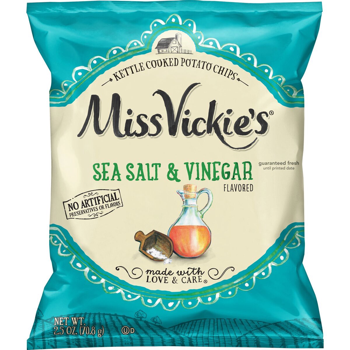 slide 5 of 5, Miss Vickie's Potato Chips, 2.5 oz