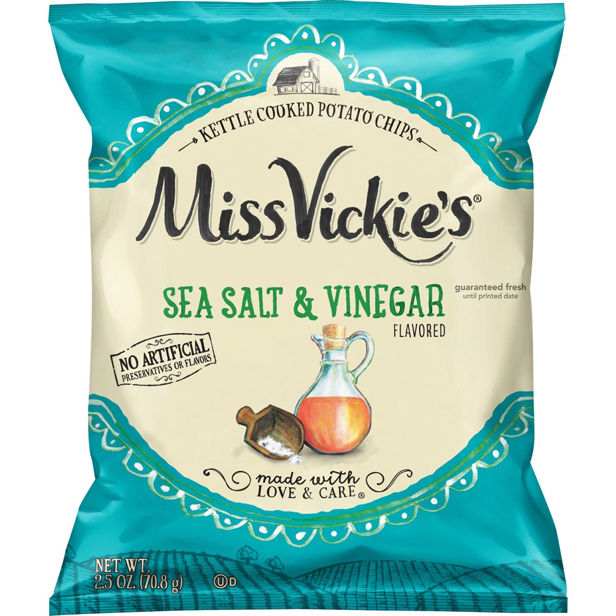 slide 1 of 5, Miss Vickie's Potato Chips, 2.5 oz