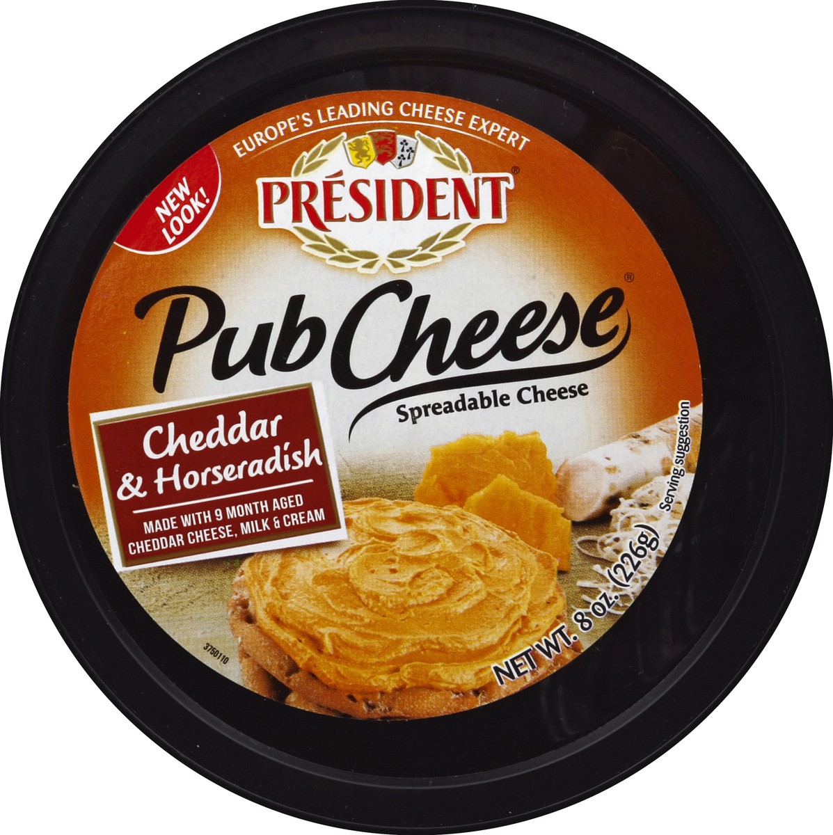 slide 5 of 8, Président Pub Cheese Cheese 8 oz, 8 oz