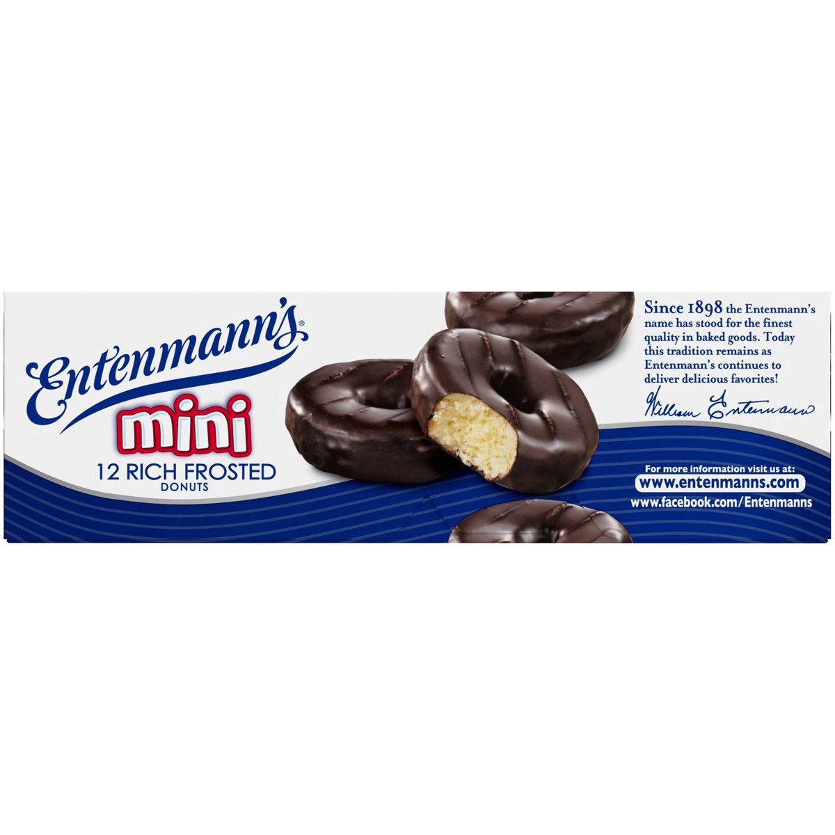 slide 34 of 44, Entenmann's Mini Rich Frosted Donuts, 12 count, 12 ct
