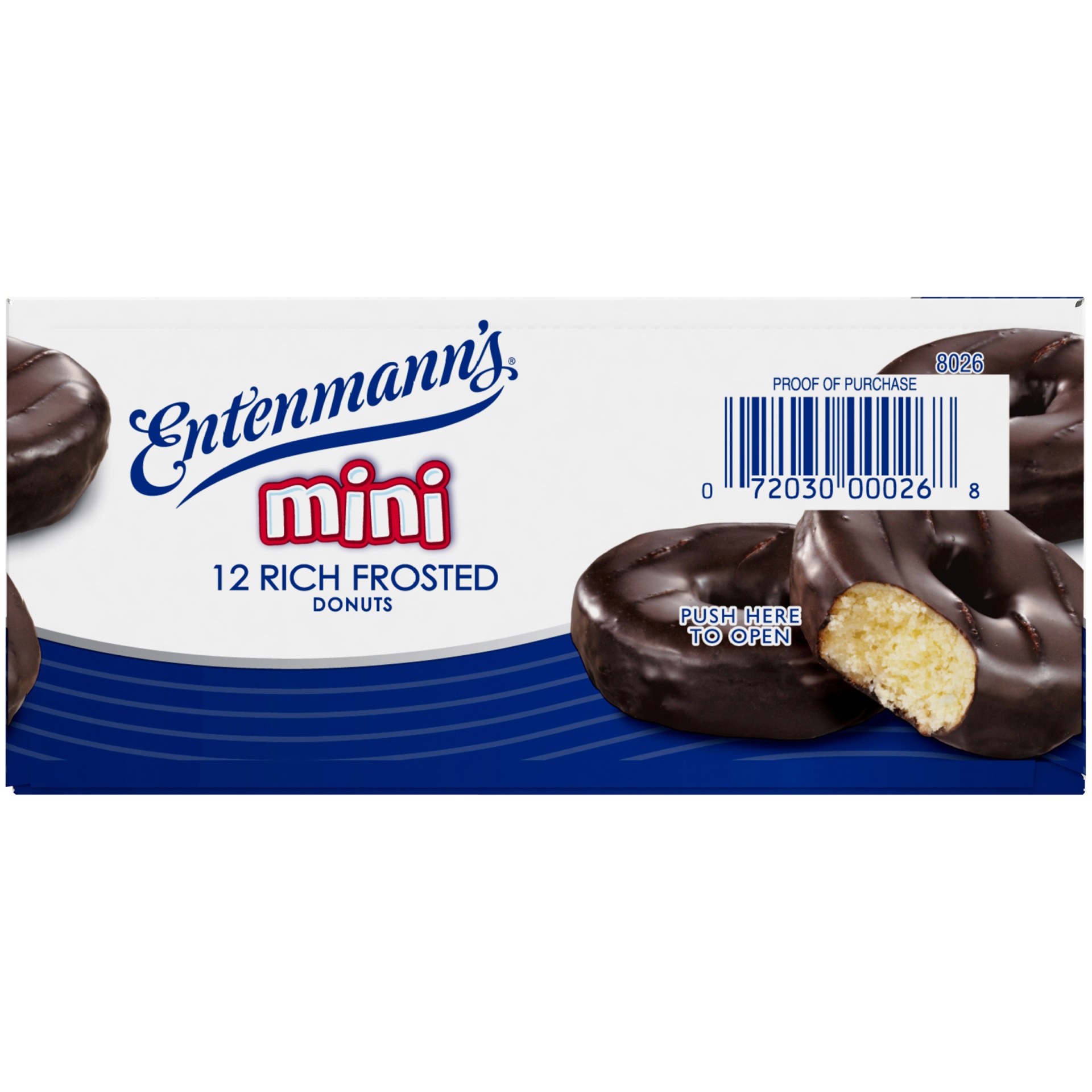 slide 5 of 9, Entenmann's Mini Rich Frosted Donuts, 12 ct