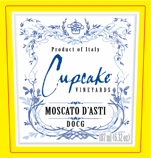 slide 2 of 5, Cupcake Vineyards Moscato d' Asti Sparkling Wine, 187 ml
