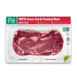 Pre 100% Grassfed & Finished Ribeye Steak