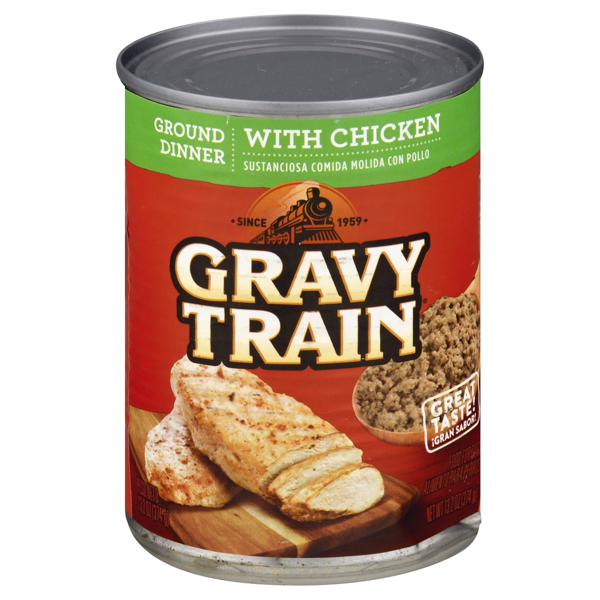 Gravy Train Wet Dog Food Ground Dinner With Chicken 13.2 oz Shipt