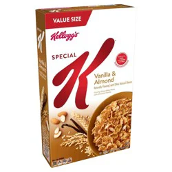 Kellogg''s Special K Breakfast Cereal, 11 Vitamins and Minerals, Made with Real Almonds, Family Size, Vanilla and Almond, 18.8oz Box (1 Box)