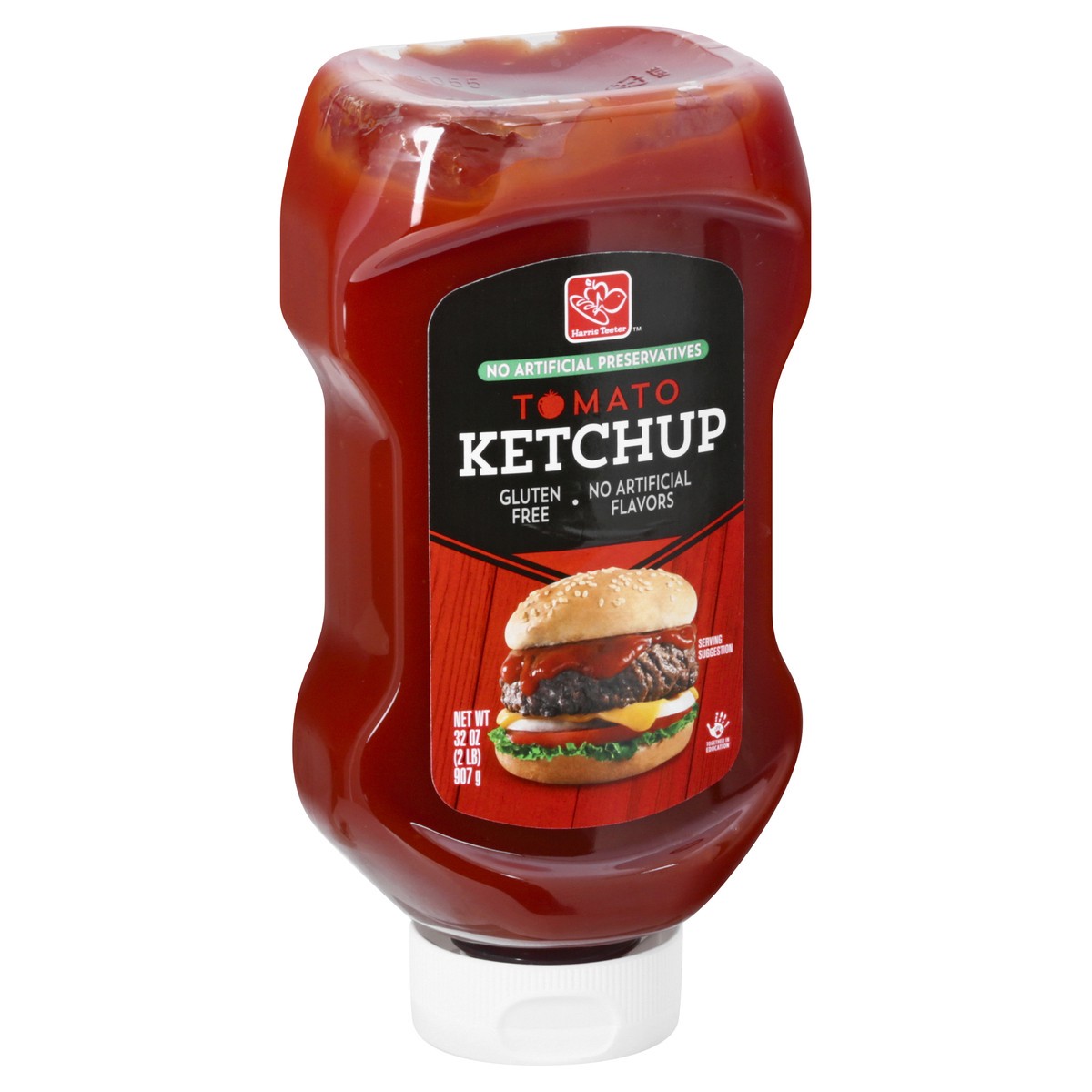 slide 4 of 9, Harris Teeter Ketchup, 32.1 ct