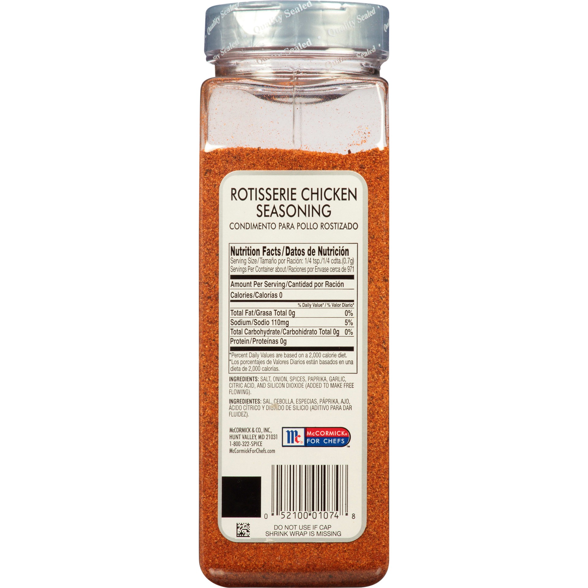 slide 2 of 5, McCormick Culinary Rotisserie Chicken Seasoning, 24 oz, 24 oz