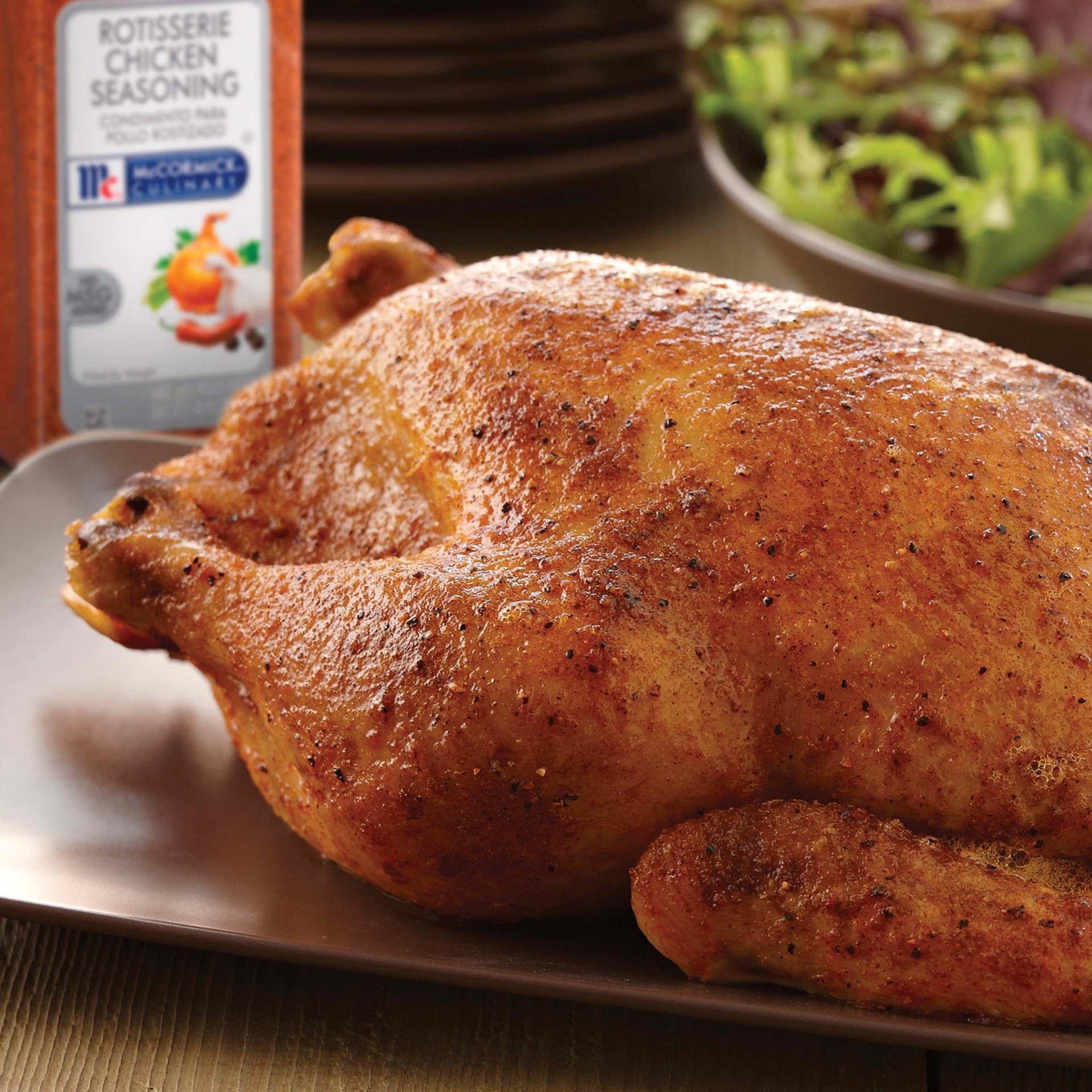 slide 4 of 5, McCormick Culinary Rotisserie Chicken Seasoning, 24 oz, 24 oz