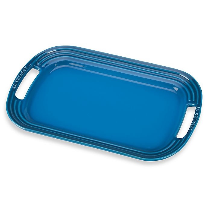 slide 1 of 1, Le Creuset Rectangular Platter - Marseille, 16.25 in