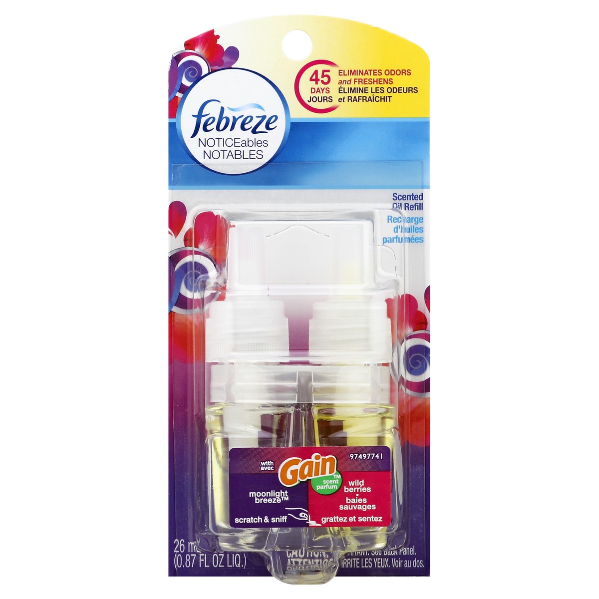 slide 2 of 3, Febreze Scented Oil Refill 0.87 oz, 0.87 oz