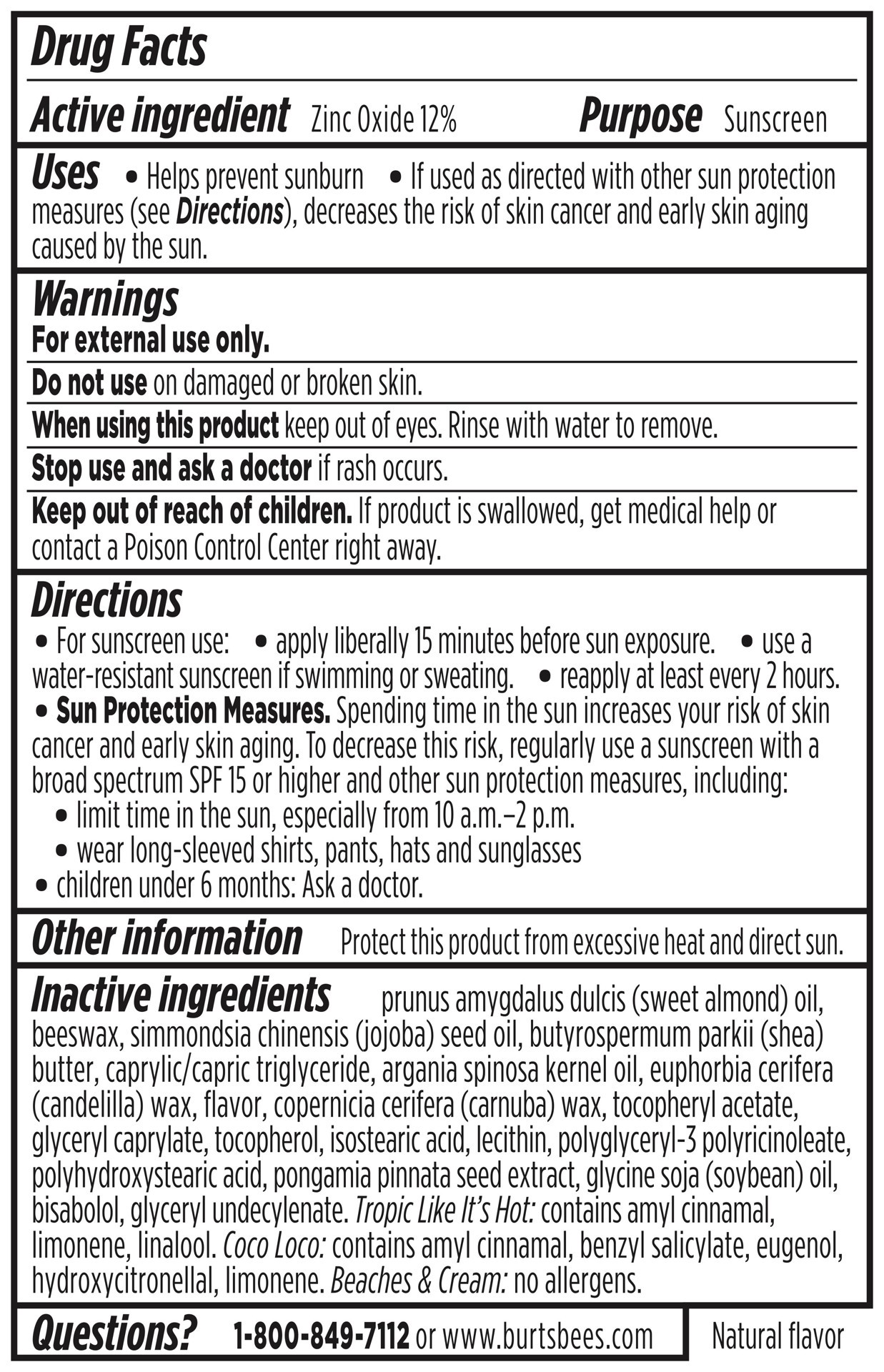 slide 3 of 5, Burt's Bees Sun Care Island Getaway SPF 30 Lip Balm, Natural Origin Lip Care, 3 Tubes, 0.15 oz., 0.45 oz