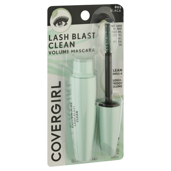 slide 1 of 1, Covergirl Lash Blast Clean Volume Mascara, Black 805, 0.44 fl oz