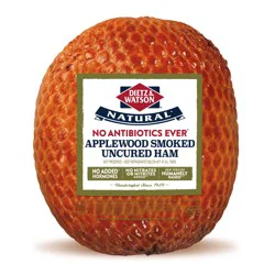 Dietz & Watson Antibiotic Free Ham, Applewood Smoked