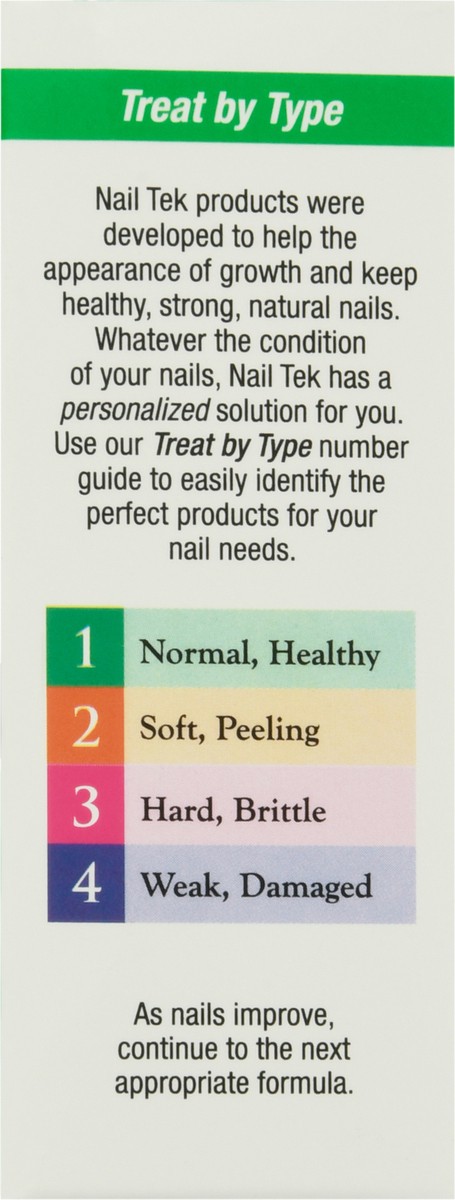 slide 3 of 9, Nail Tek Maintenance Plus 1 for Strong Healthy Nails Nail Strengthener, 0.5 fl oz