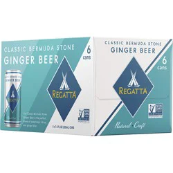 Regatta Craft Mixers Classic Bermuda Stone Ginger Beer - 6 ct; 7.5 fl oz