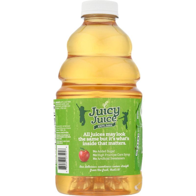 slide 3 of 6, Juicy Juice 100% Juice, Apple, 48 FL OZ Bottle, 48 fl oz