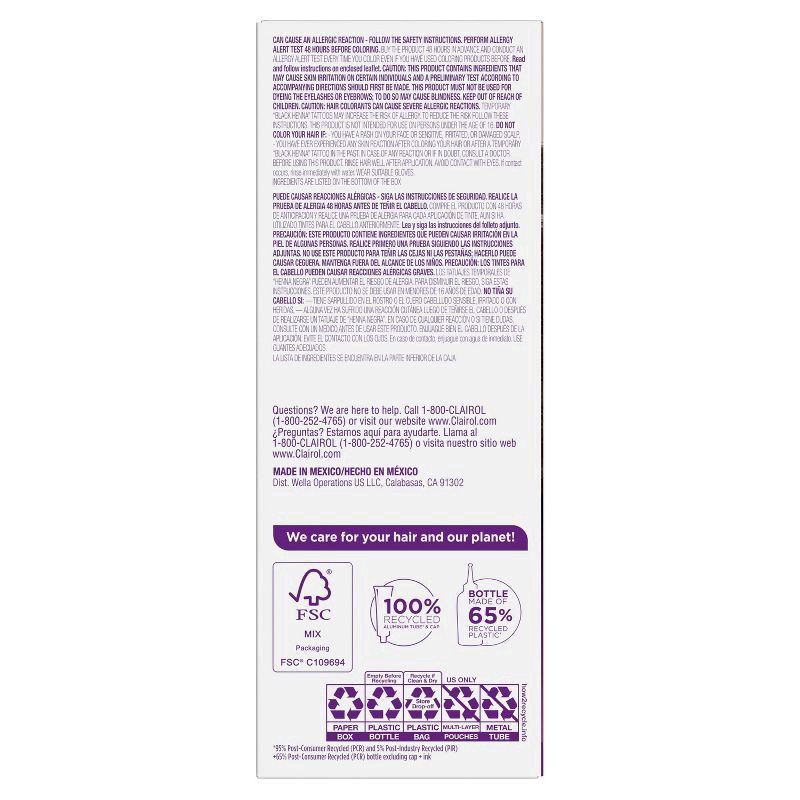 slide 10 of 10, Clairol Bold & Bright 50 Brown Sugar, 1 ct