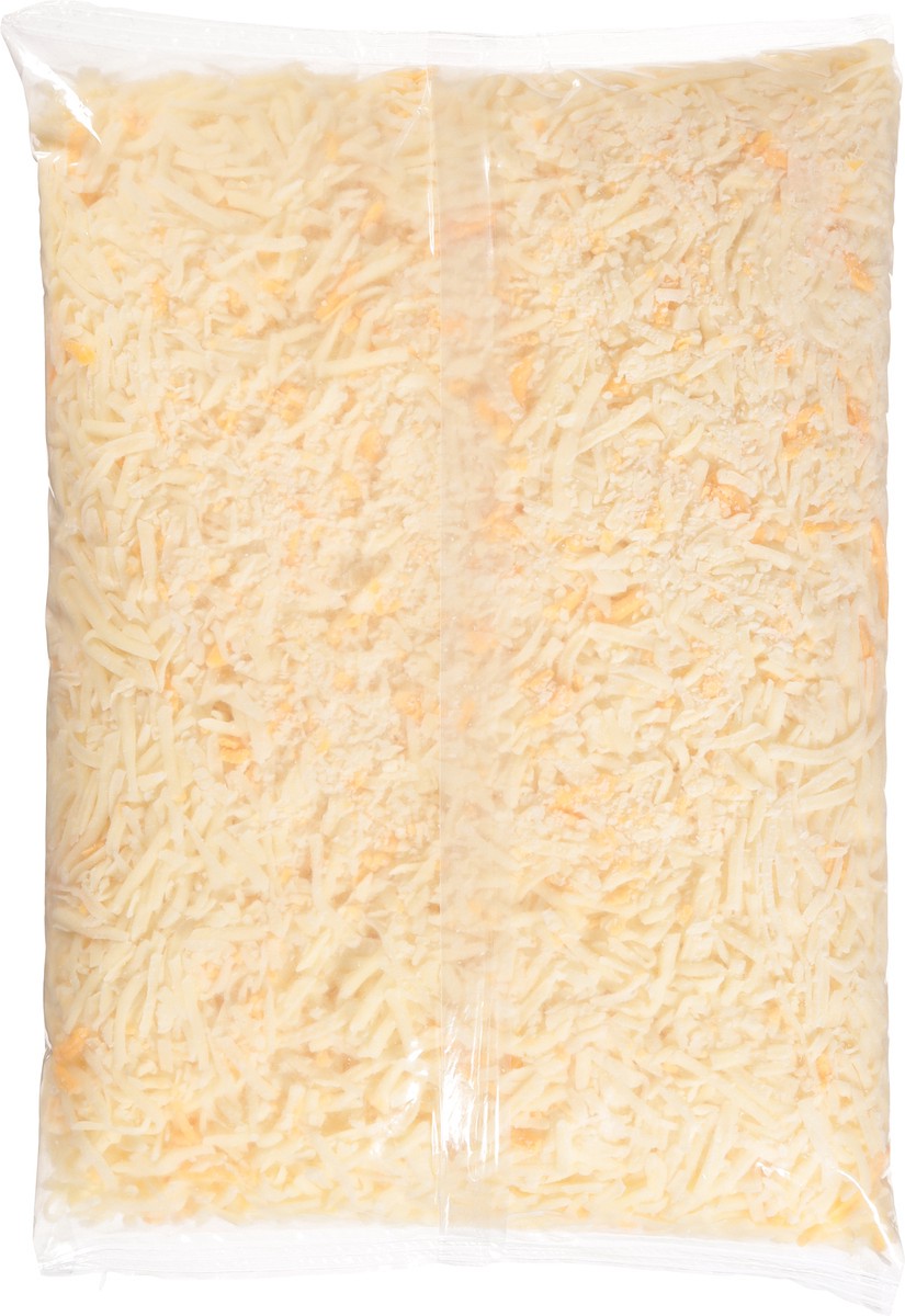 slide 11 of 13, Cb13 First Street Pizza Blend Cheese Feather Shred (BULK), 5 lb
