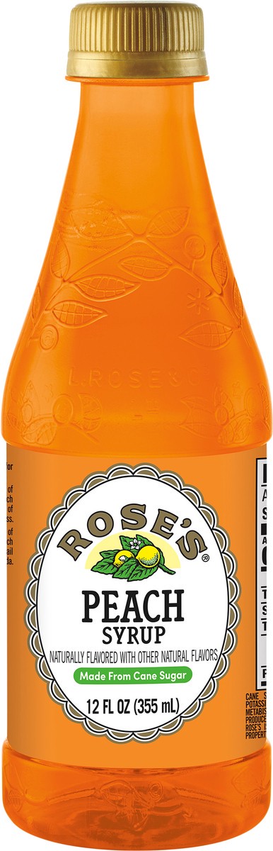 slide 11 of 12, Rose's Peach Simple Syrup Mixer- 12 fl oz, 12 fl oz