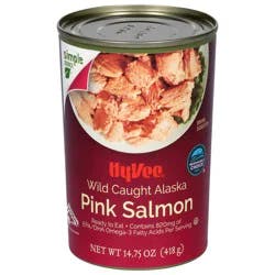 Hy-vee Alaska Pink Salmon - 14.75 oz