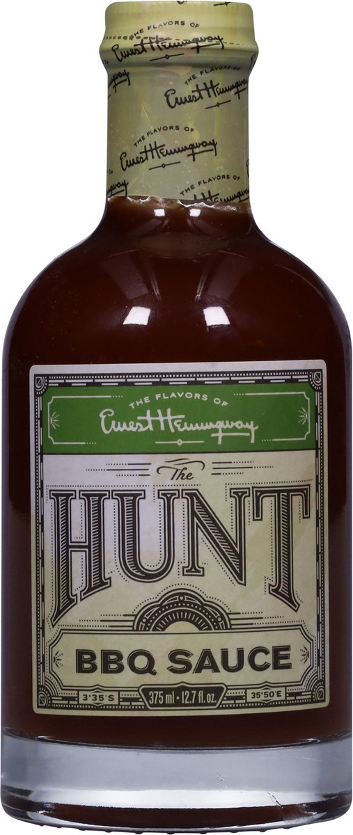 slide 10 of 15, The Flavors of Ernest Hemingway Hunt BBQ Sauce 375 ml, 12.7 fl oz