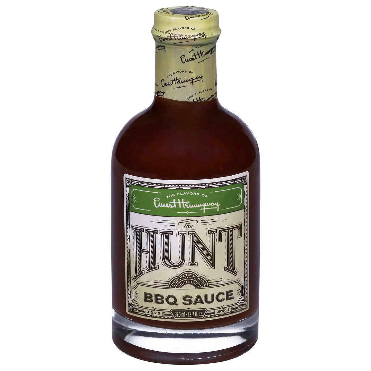 slide 7 of 15, The Flavors of Ernest Hemingway Hunt BBQ Sauce 375 ml, 12.7 fl oz