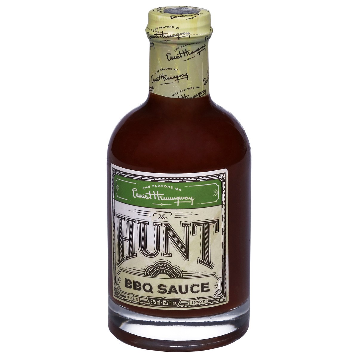 slide 15 of 15, The Flavors of Ernest Hemingway Hunt BBQ Sauce 375 ml, 12.7 fl oz
