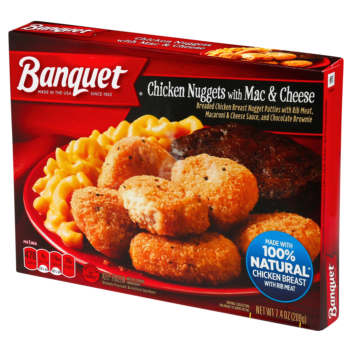 Banquet Chicken Nugget With Mac Cheese | Shipt