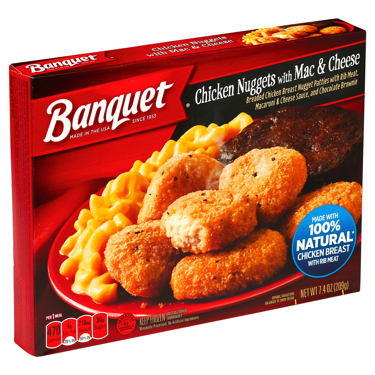 Banquet Chicken Nugget With Mac Cheese | Shipt