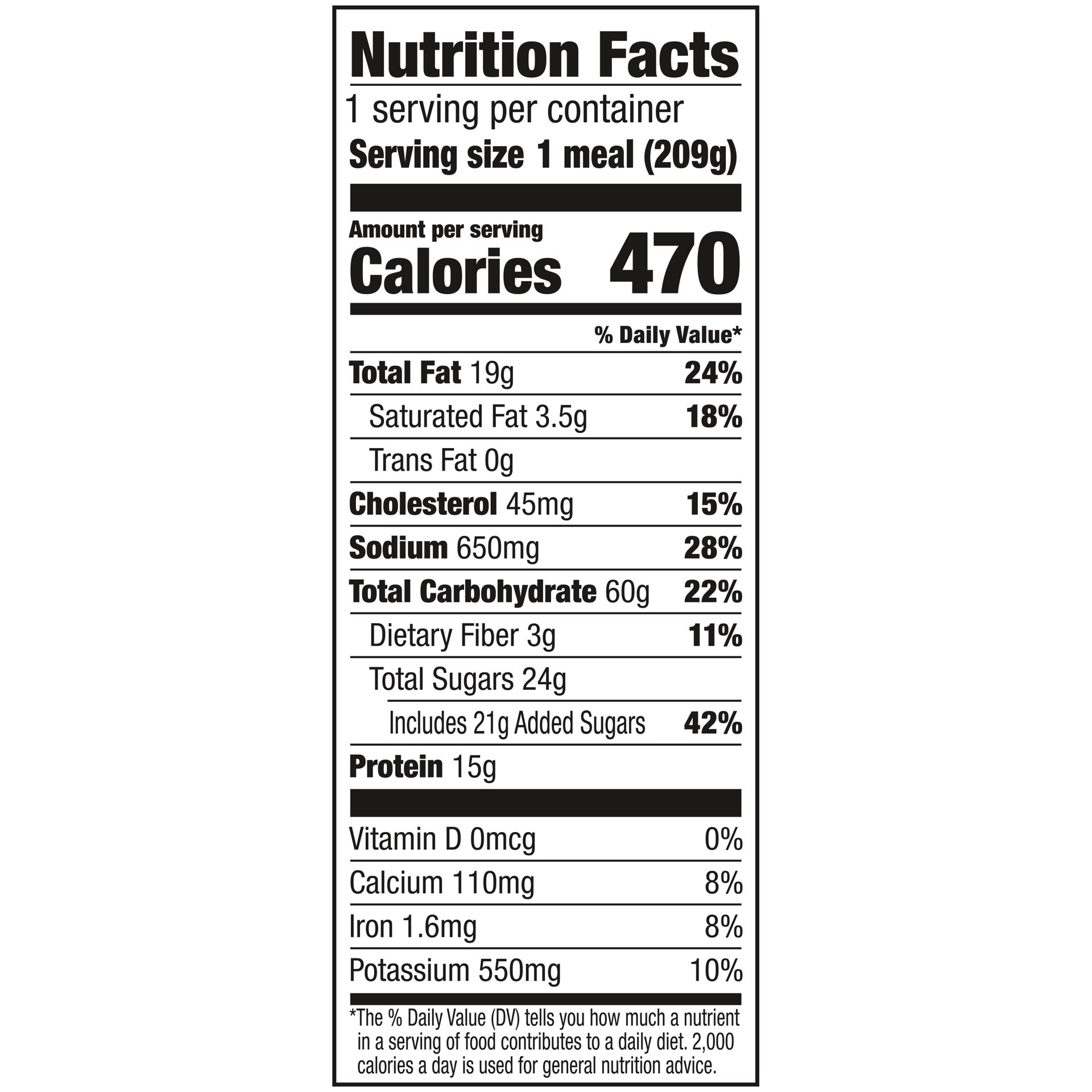 slide 5 of 5, Banquet Chicken Nuggets with Mac and Cheese and Brownie Frozen Single Serve Meal, 7.4 Ounce, 7.4 oz