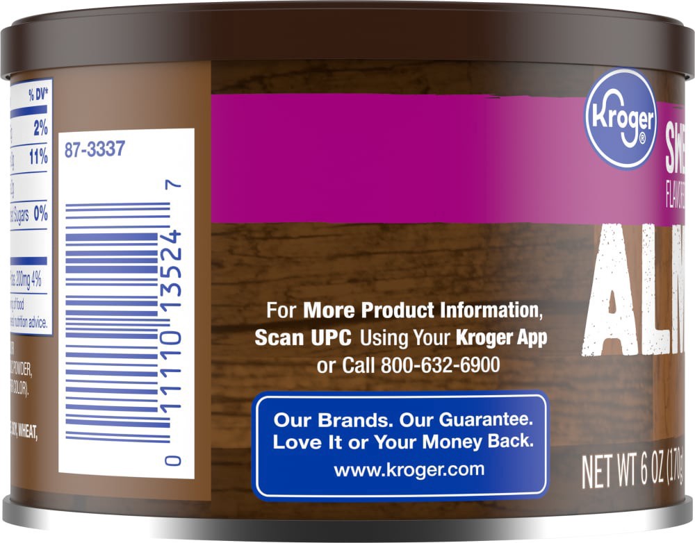slide 4 of 4, Kroger Bbq Almonds, 6 oz