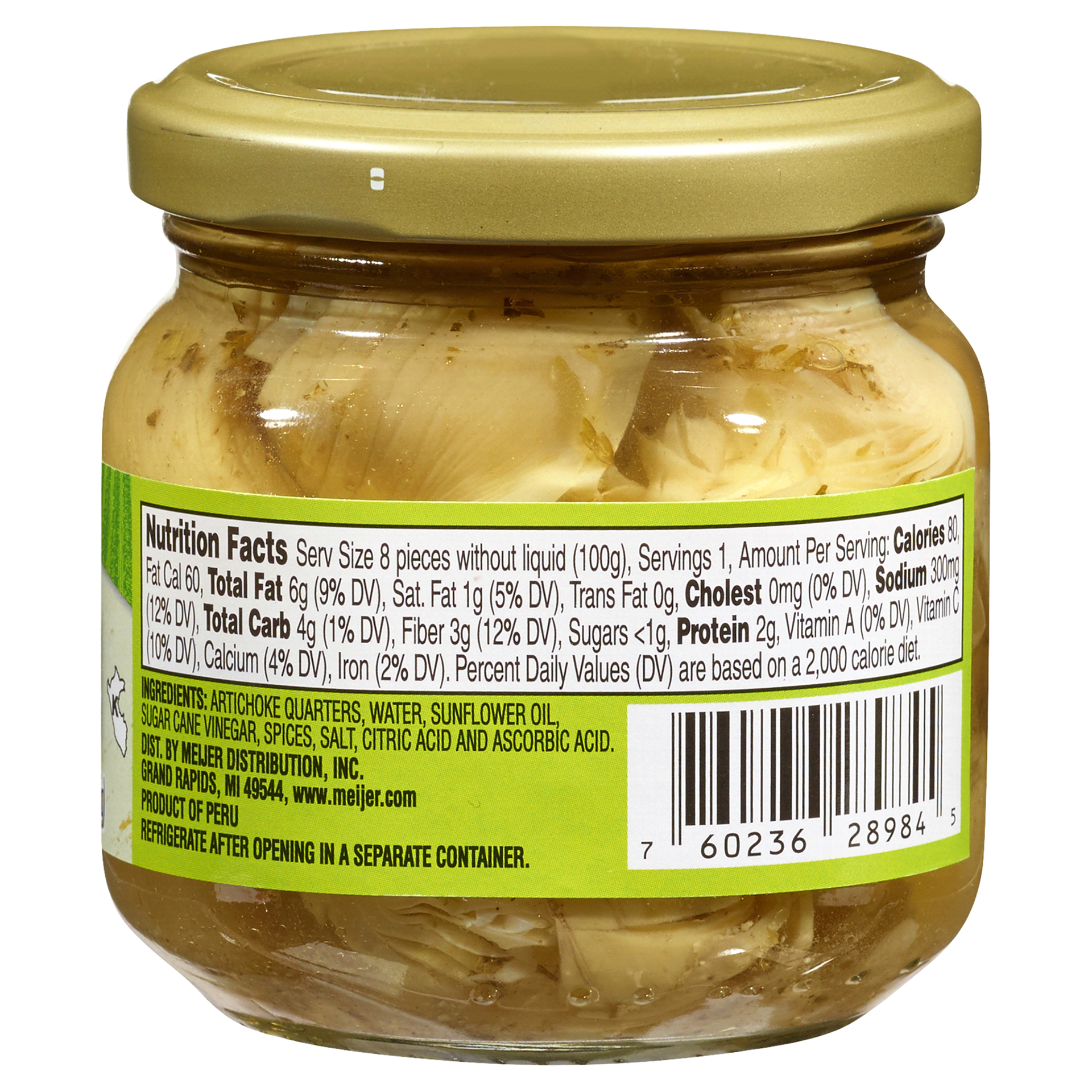 slide 5 of 5, Meijer Marinated Artichoke Hearts, 6.5 oz