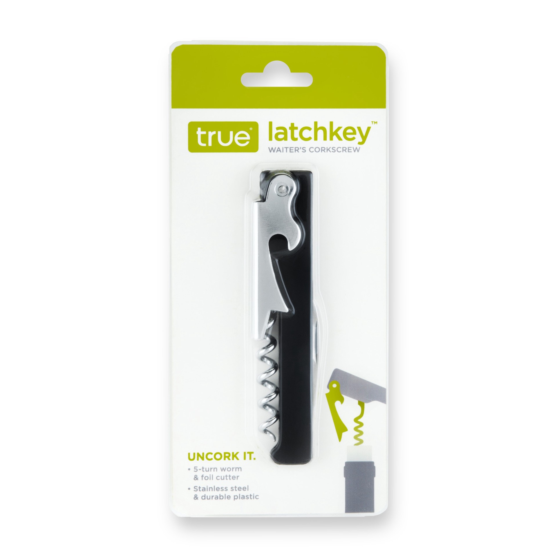 slide 2 of 5, true Latchkey™: Waiter''s Corkscrew, 1 ct