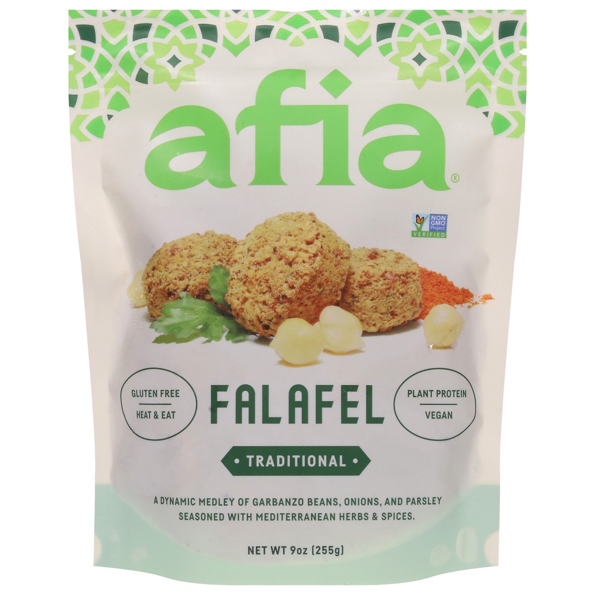 slide 1 of 9, Afia Traditional Falafel 9 oz, 9 oz