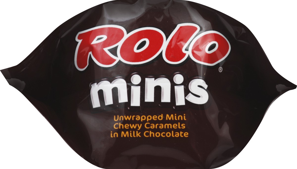 slide 2 of 3, Rolo Unwrapped Mini Chewy Caramels In Milk Chocolate, 8 oz