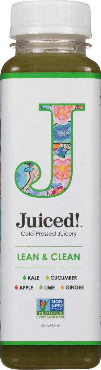 slide 6 of 13, Juiced! Lean & Clean Juice - 12 oz, 